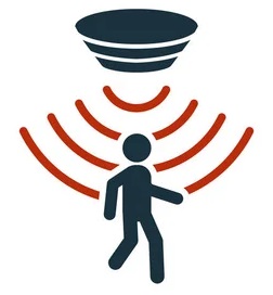 Venkovní osvětlení s pohybovým čidlem