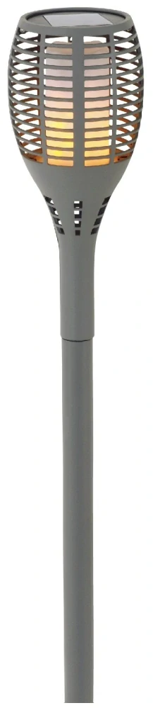 Entac Venkovní solární lampa 56cm LED efekt plamene 2ks