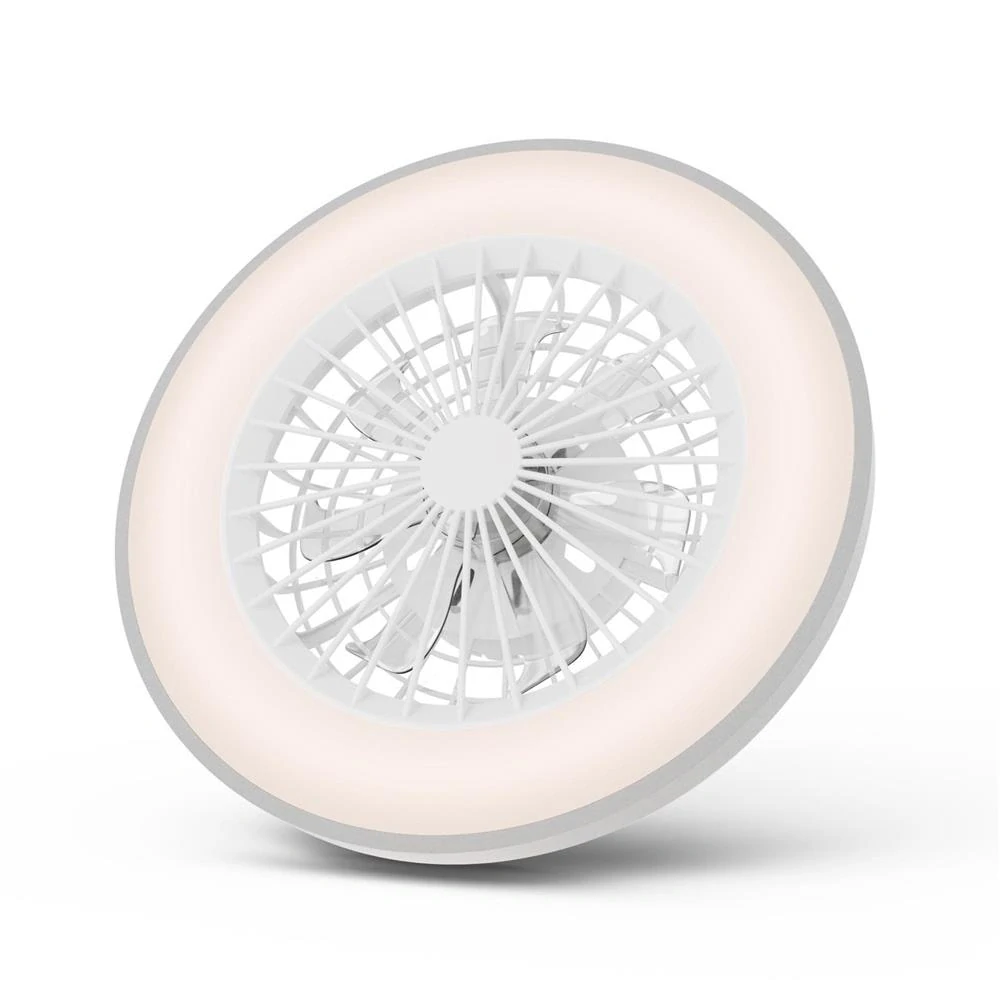 AVIDE - LED Stmívatelné stropní svítidlo s ventilátorem WHITNEY LED/48W/230V 2700-6500K pr. 48,5 cm + dálkové ovládání
