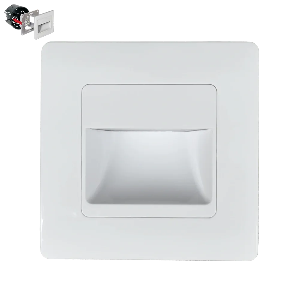 EMITHOR 70409, schodišťové zápustné LED svítidlo 1W/230V