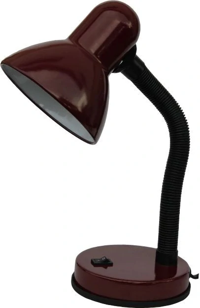 Stolní lampa Kadet E27, max.40W, hnědá