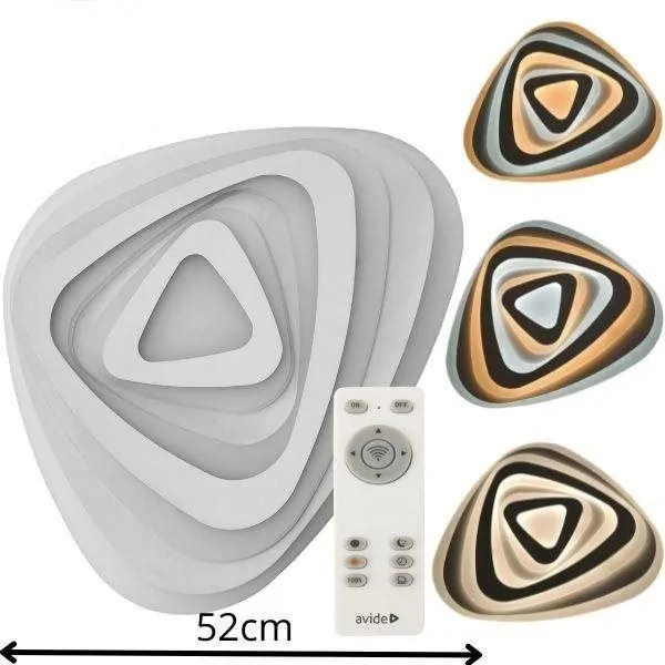 YVETTE 90W Avide stropní svítidlo s dálkovým ovládáním