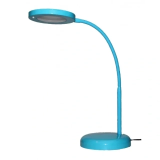LED Stolní lampa ANITA 1009 modrá, 6 W, 4000K