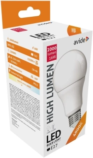 AVIDE LED  E27 16W 4000K