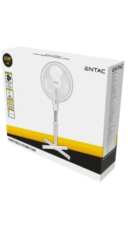 ENTAC Ventilátor stojanový 45W 3 rychlosti otáčení