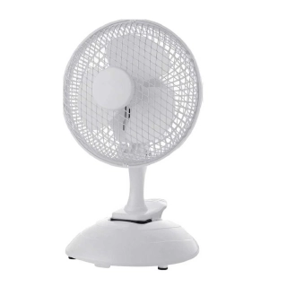 ENTAC Ventilátor mini stolní/klip 17W 2 rychlosti otáčení