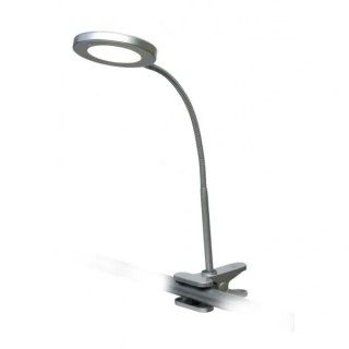 LED lampa CLIPANITA 1008 stříbrná, 6 W, 4000K