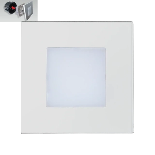 EMITHOR 48320, schodišťové zápustné LED svítidlo 1W/230V