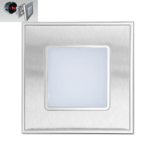 EMITHOR 48303, schodišťové zápustné LED svítidlo 1W/230V