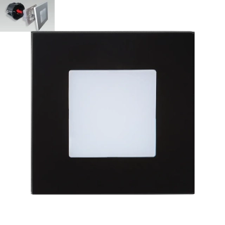 EMITHOR 48335, schodišťové zápustné LED svítidlo 1W/230V