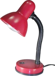 Stolní lampa Kadet E27, max.40W, červená