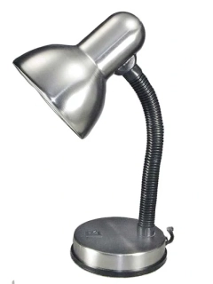 Stolní lampa Kadet E27, max.40W, matný chrom